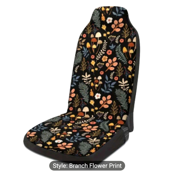 NEW! Set of 2 Universal Car Seat Covers w/ FREE trash can - Picture 1 of 4